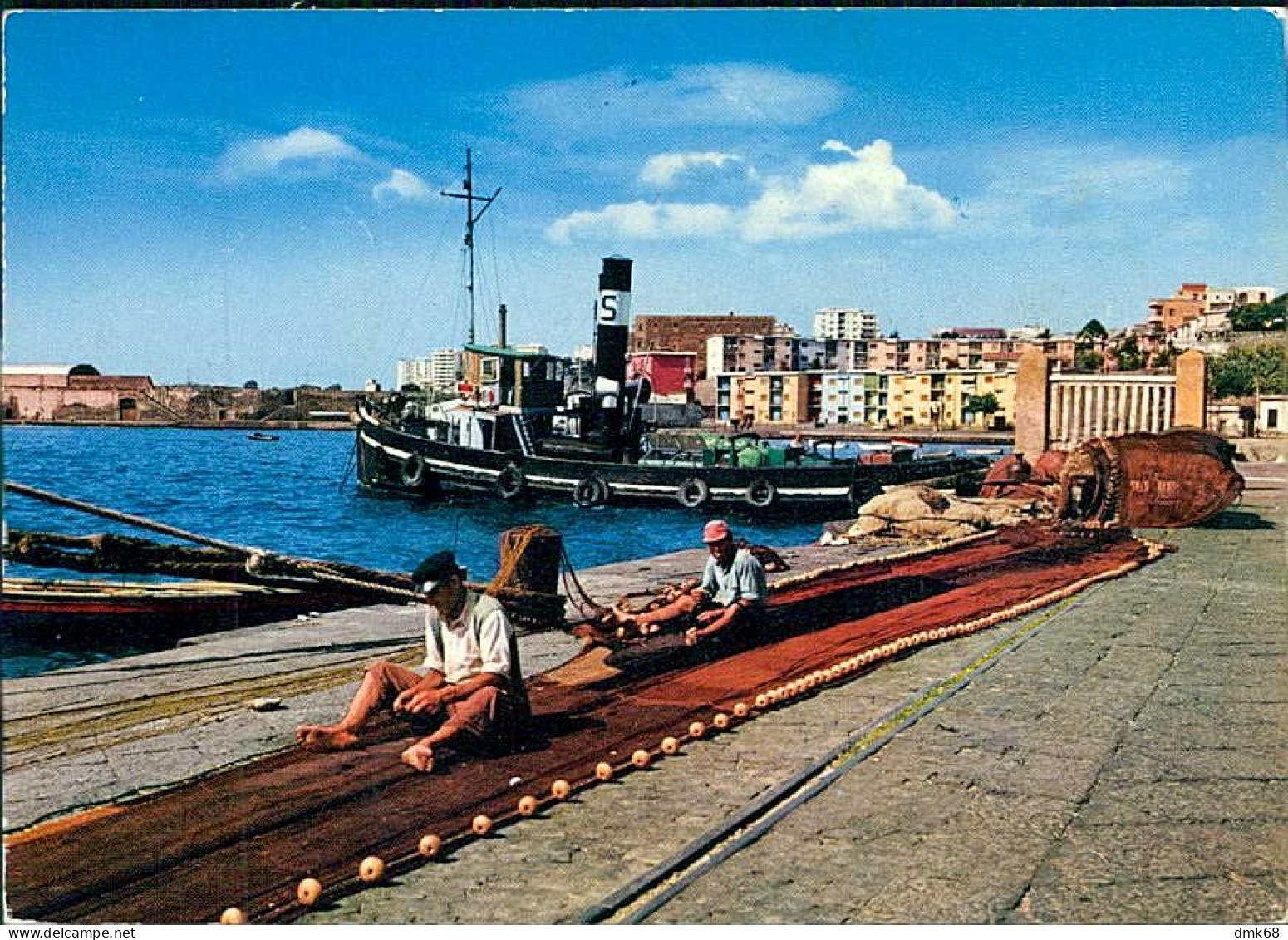 TORRE ANNUNZIATA - OPLONTI - IL PORTO - EDIZIONE CARCAVALLO - SPEDITA 1967 (19582) - Torre Annunziata