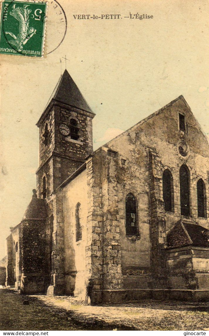 Vert Le Petit L'eglise - Vert-le-Petit