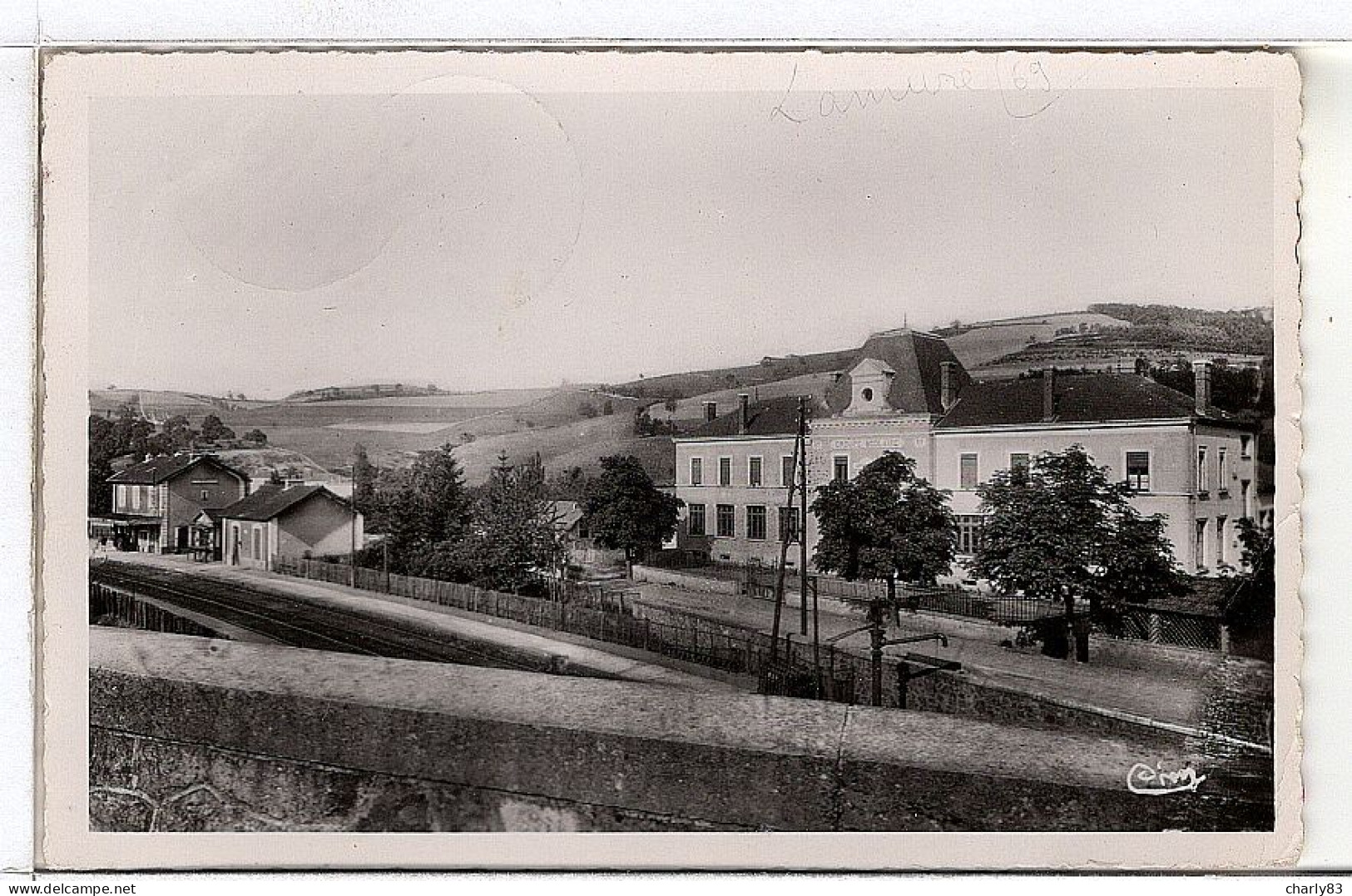 69-LAMURE-SUR-AZERGUES-LA GARE REF1802 - Lamure Sur Azergues