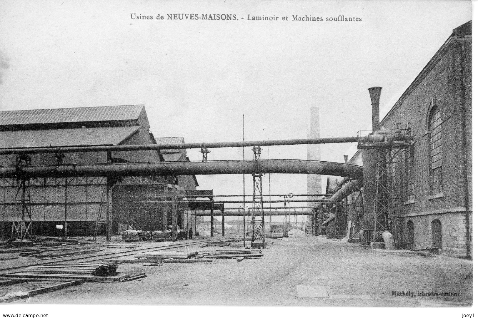 Cpa Usines De Neuves Maisons - Neuves Maisons