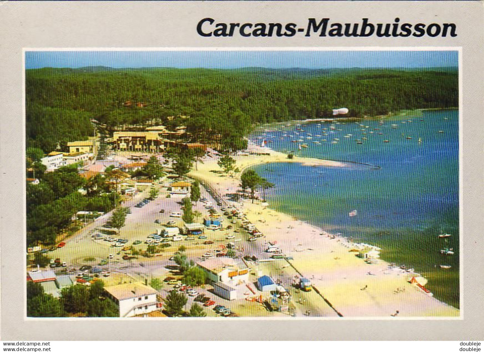 D33  CARCANS- MAUBUISSON  Sur Le Plus Grand Lac De France  ..... - Carcans