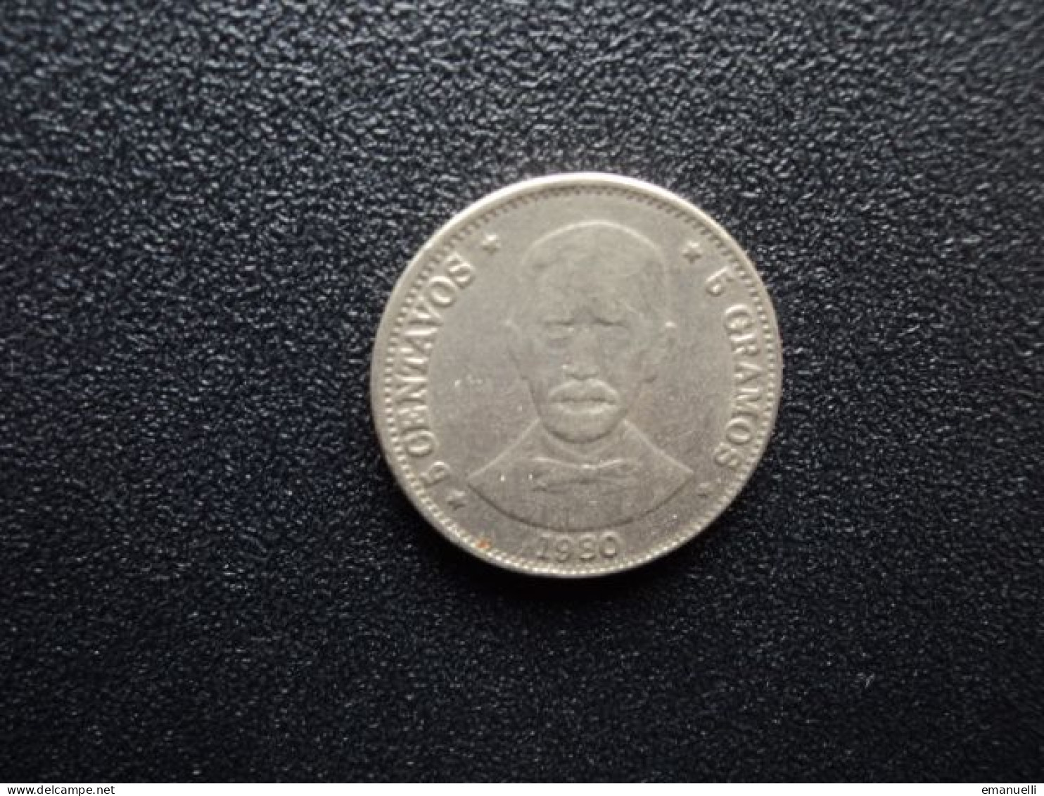 RÉPUBLIQUE DOMINICAINE * : 5 CENTAVOS   1980   KM 49     SUP - Dominicana