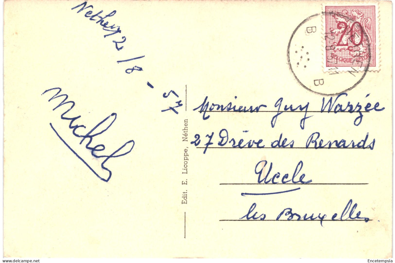 CPA Carte Postale Belgique Néthen Château 1957 VM77693ok - Grez-Doiceau