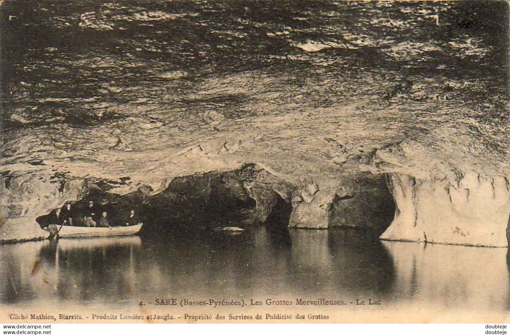 D64  SARE  Les Grottes Merveilleuses - Le Lac  ..... - Sare