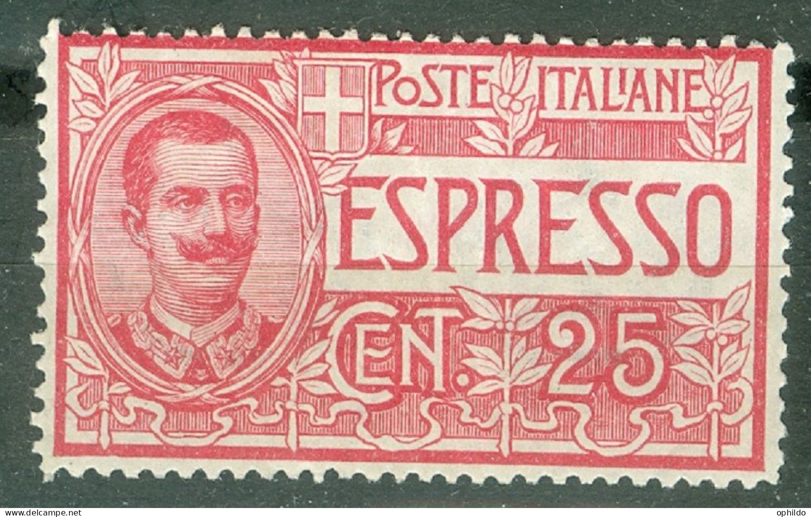 Italie   Sass 1  Ou  Yv  Expres 1  * *   B/TB  Pli  Ou Froissures De Gomme - Poste Exprèsse