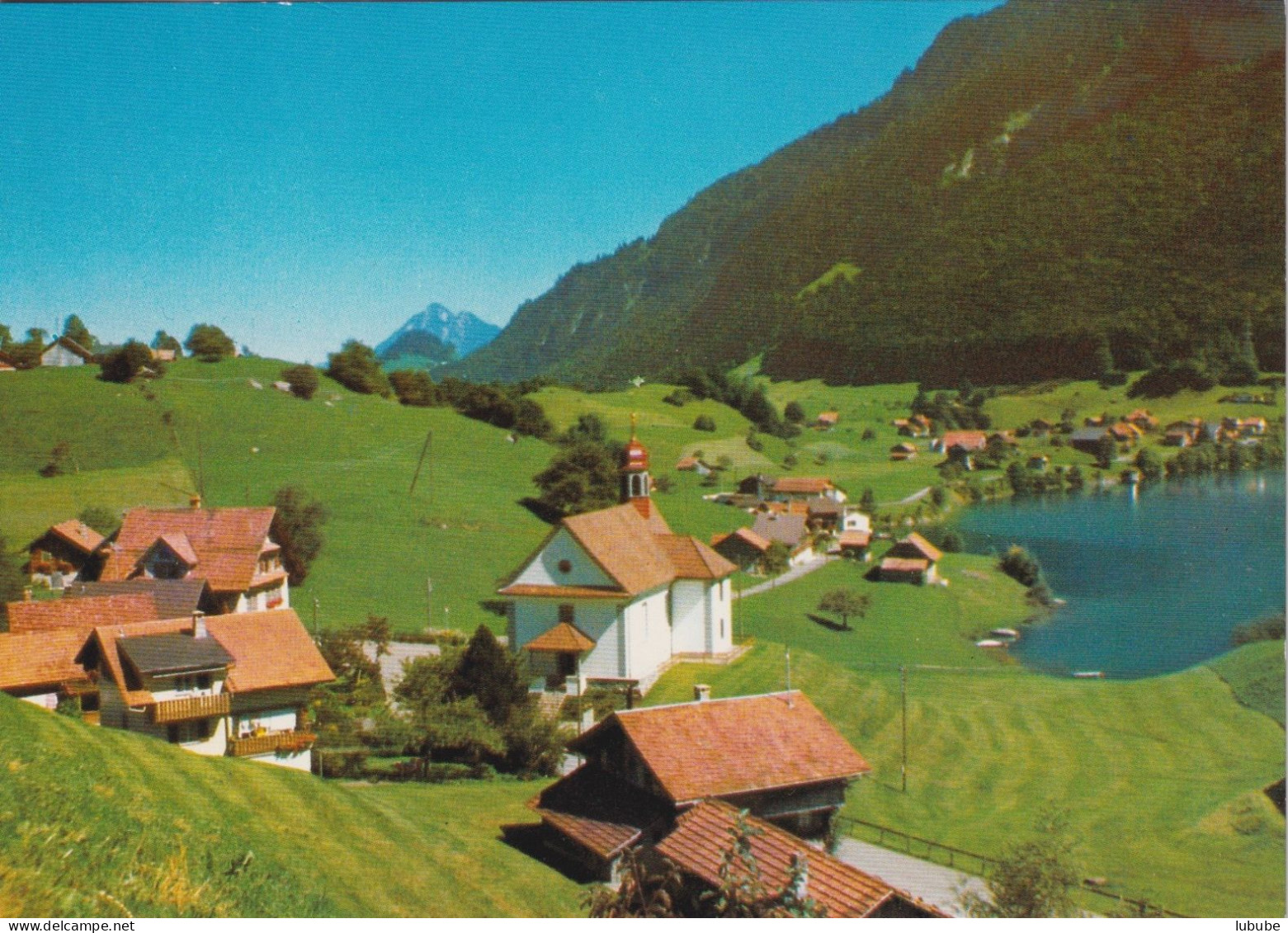 Bürglen Am Lungernsee - Mit Kapelle Hl.Antonius Von Padua Und Wendelin      Ca. 1990 - Giswil