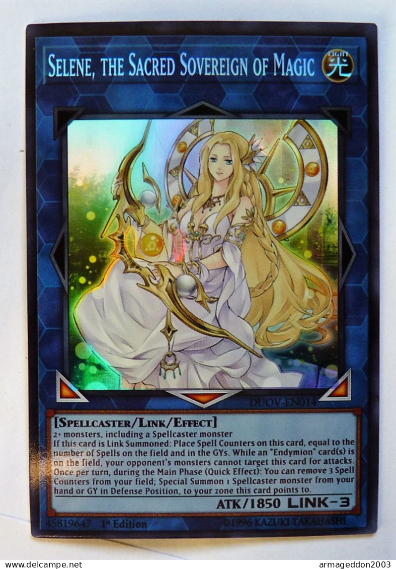 Carte Neuve Yugioh! US HOLO 1st Edition 1996 DUOV-EN014 Selene - Yu-Gi-Oh