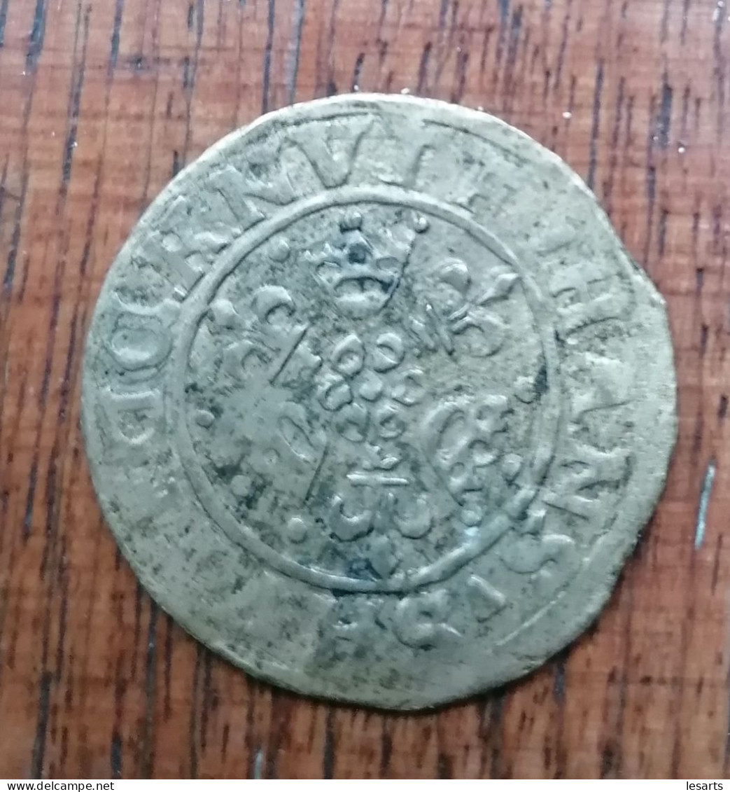 Jeton De Nuremberg. Globe Crucigere. Cuivre. - Notgeld