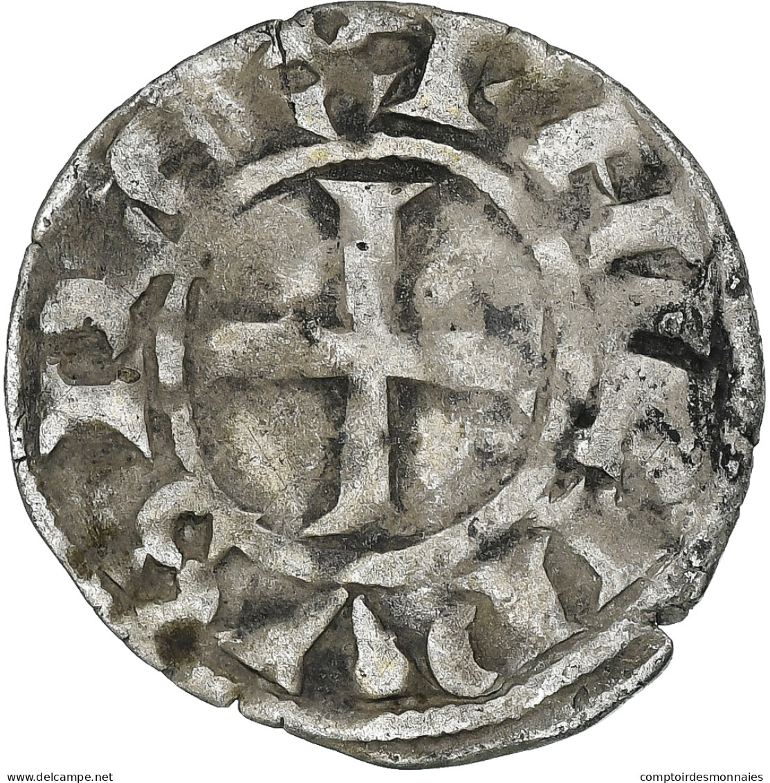 France, Philippe II, Denier, 1180-1223, Saint-Martin De Tours, Argent, TB+ - 1180-1223 Philippe II Auguste