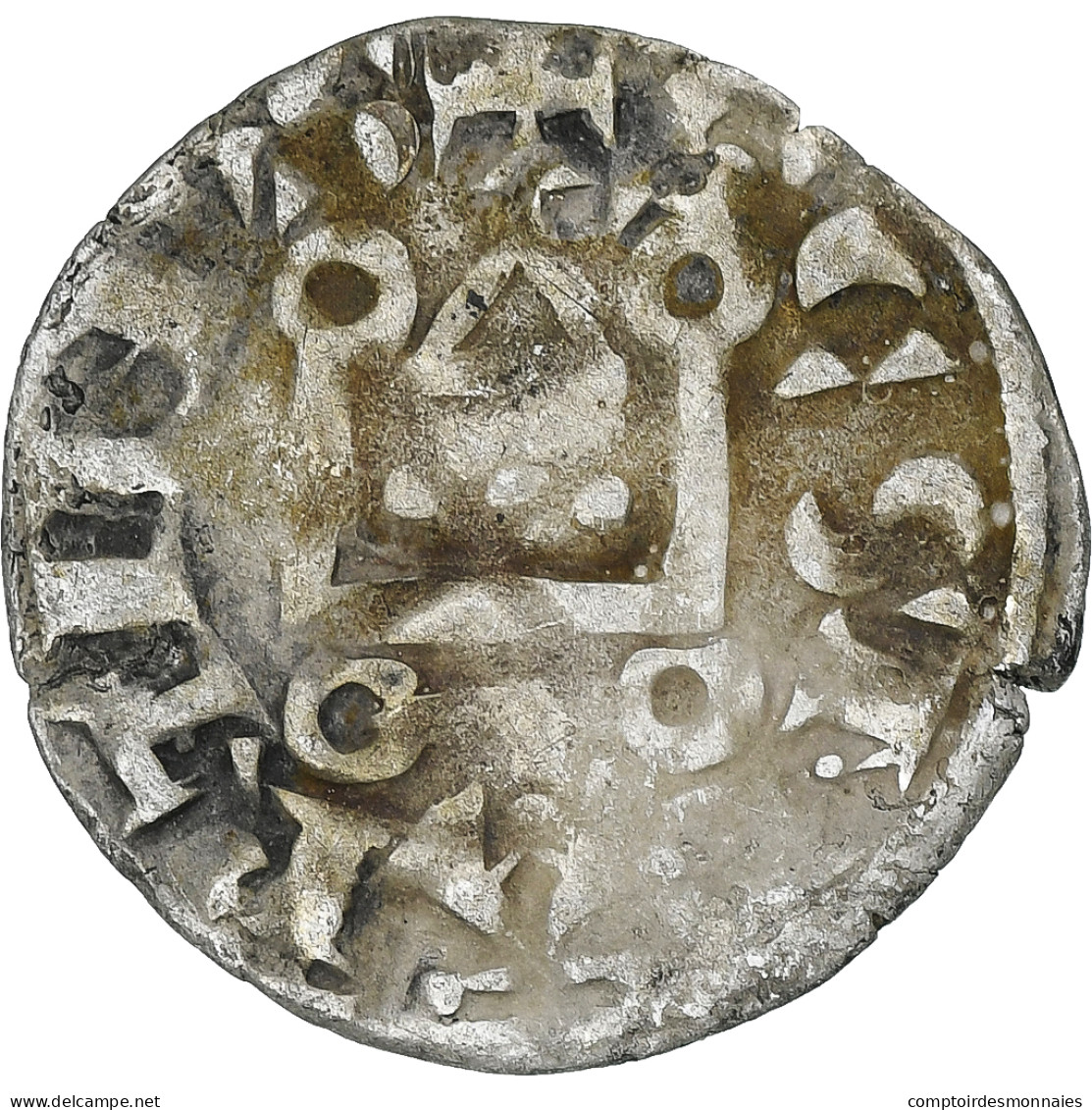 France, Philippe II, Denier, 1180-1223, Saint-Martin De Tours, Argent, TB+ - 1180-1223 Filips II Augustus