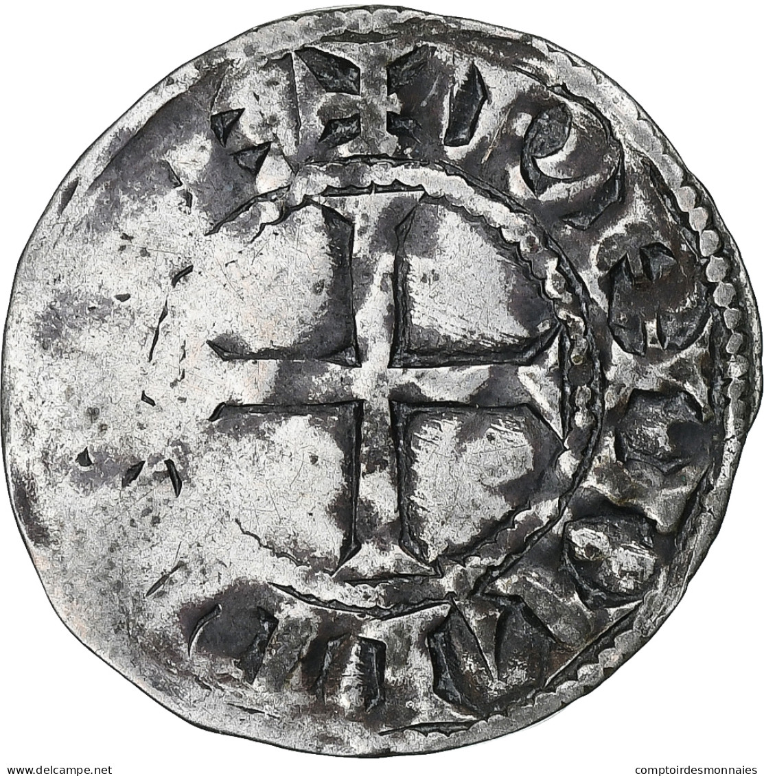 France, Philippe II, Denier, 1180-1223, Saint-Martin De Tours, Argent, TTB+ - 1180-1223 Philipp II. August 