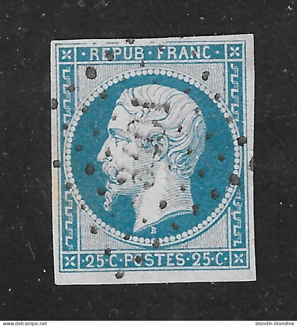 FRANCE YT 10 OBL TB PC 3401 TOURVES ( Bien Coté) - 1852 Luis-Napoléon