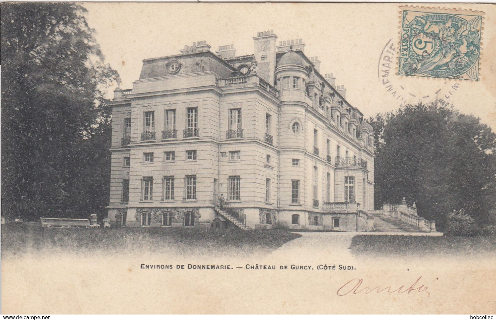 GURCY-le-CHÂTEL (Seine Et Marne): Château De Gurcy (Côté  Sud) - Donnemarie Dontilly