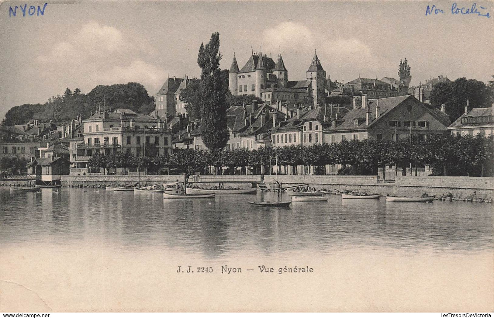 FRANCE - Nyon - Vue Générale De La Ville Et Du Port - Carte Postale Ancienne - Nyons