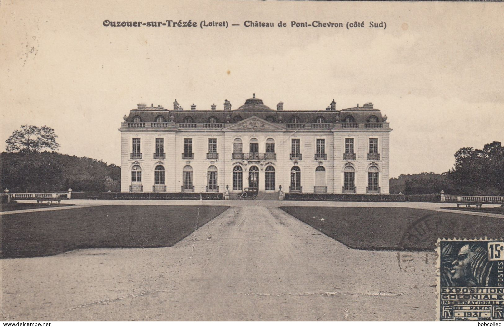 OUZOUER-sur-TREZEE (Loiret): Château De Pont-Chevron (côté Sud) - Ouzouer Sur Loire