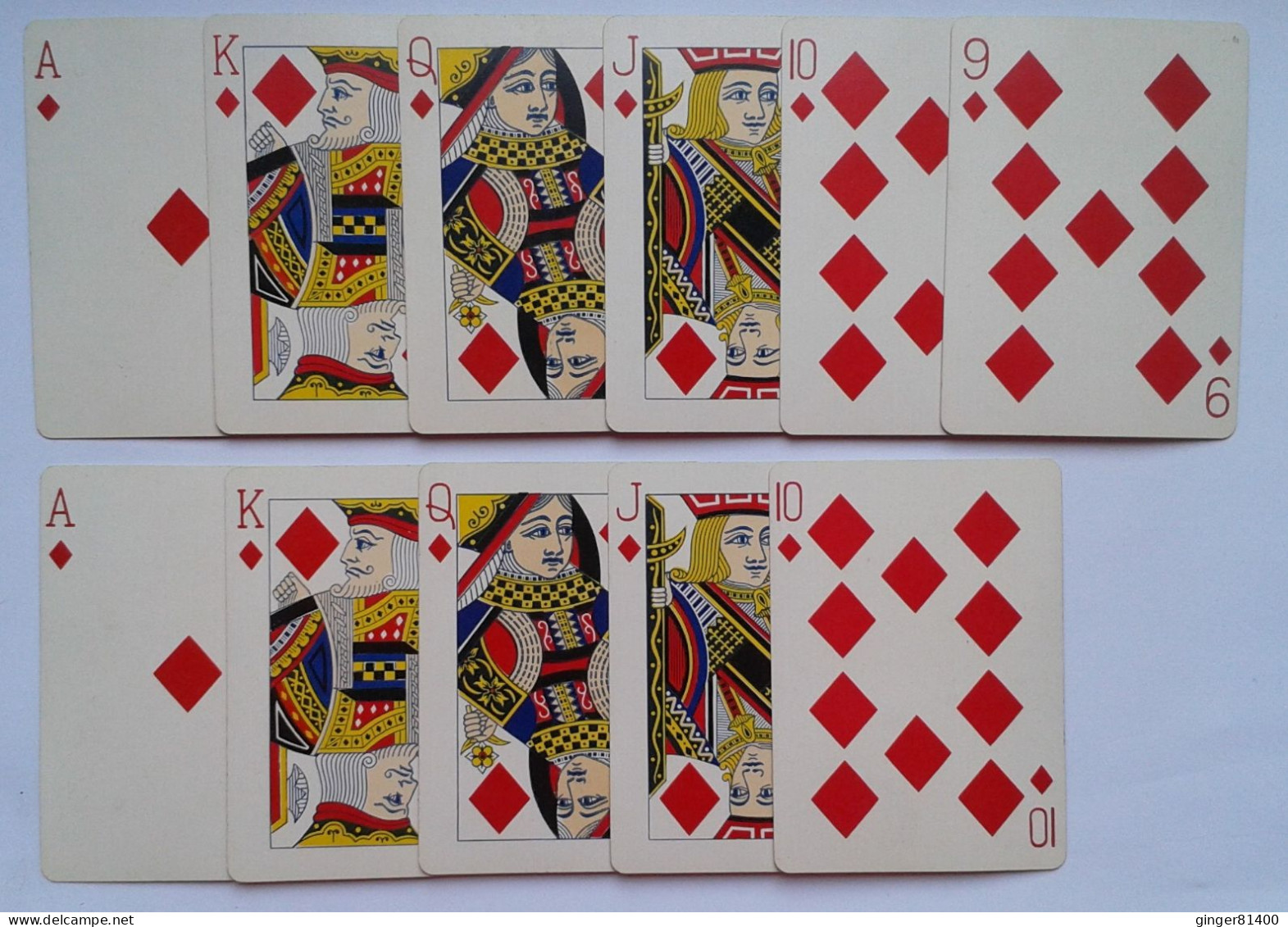 Jeu ancien américain 7s and 8s DOUBLE PINOCHLE Playing cards A. DOUGHERTY New York. Sympa !