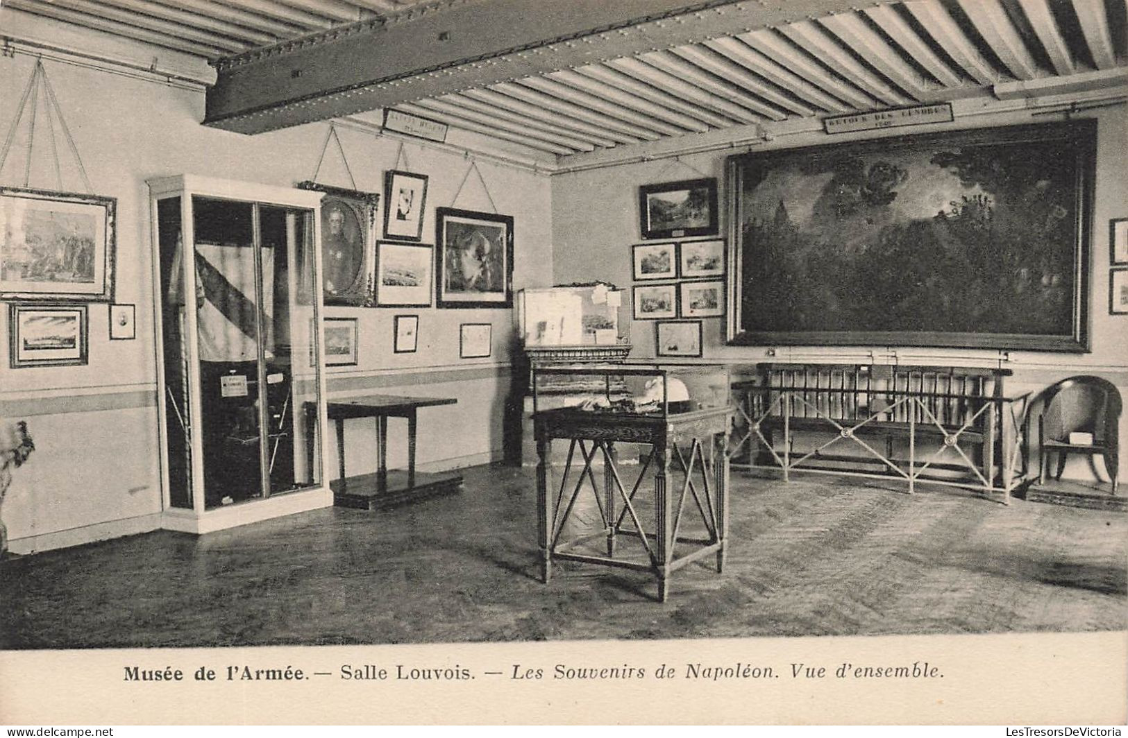 MUSÉES - Musée De L'armée - Salle Louvois - Les Souvenirs De Napoléon - Vue D'ensemble - Carte Postale Ancienne - Musées