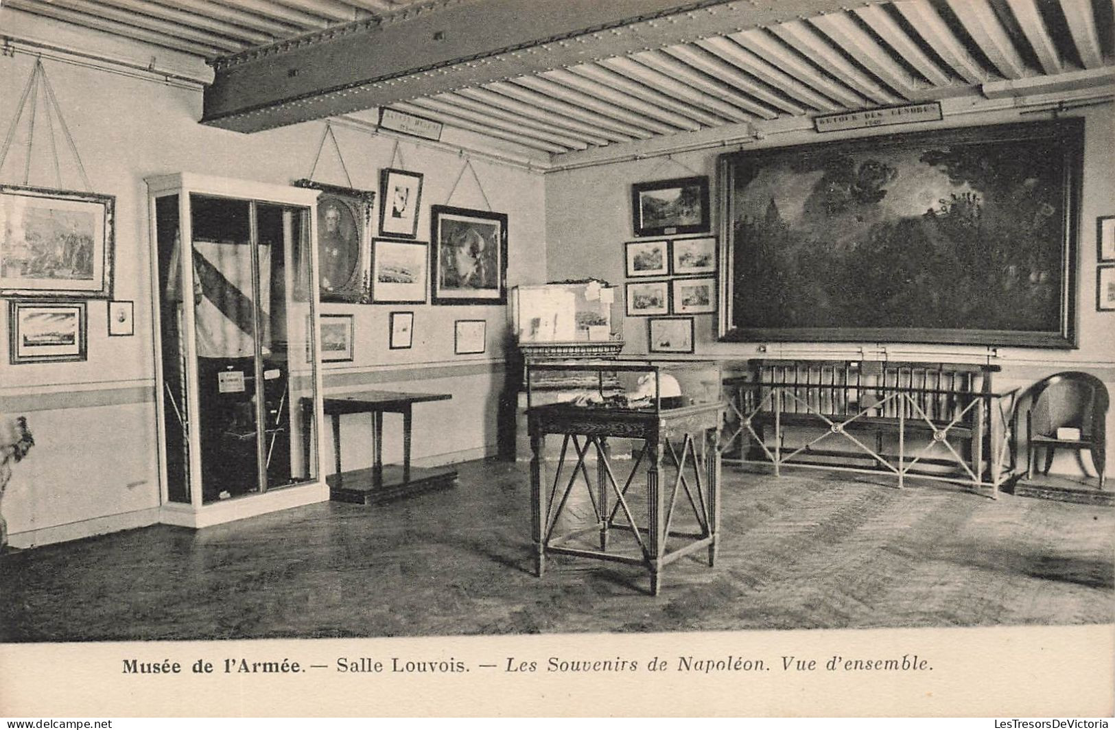 MUSÉES - Musée De L'armée - Salle Louvois - Les Souvenirs De Napoléon - Vue D'ensemble - Carte Postale Ancienne - Museos