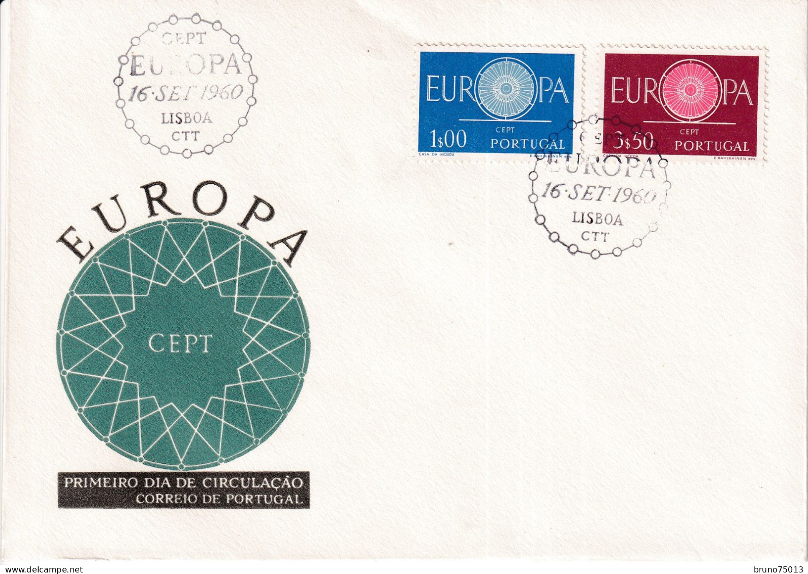 1960 FDC Portugal - 1959