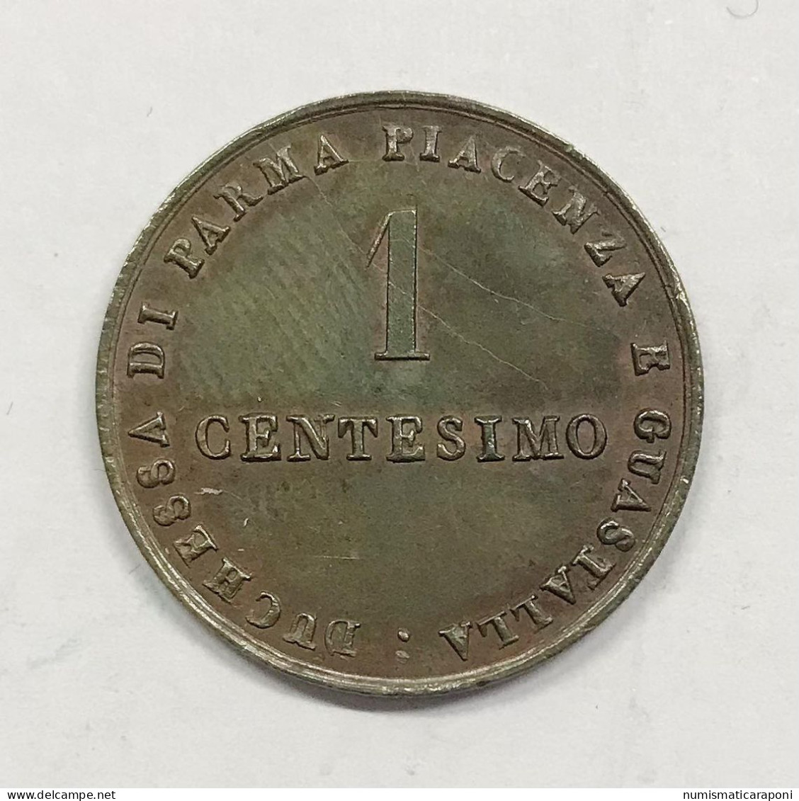 Italy ITALIA Ducato Di Parma Maria Luigia 1815 1847 1 Cent. 1830 Gig.16 Q.fdc  E.1438 - Napoleonic