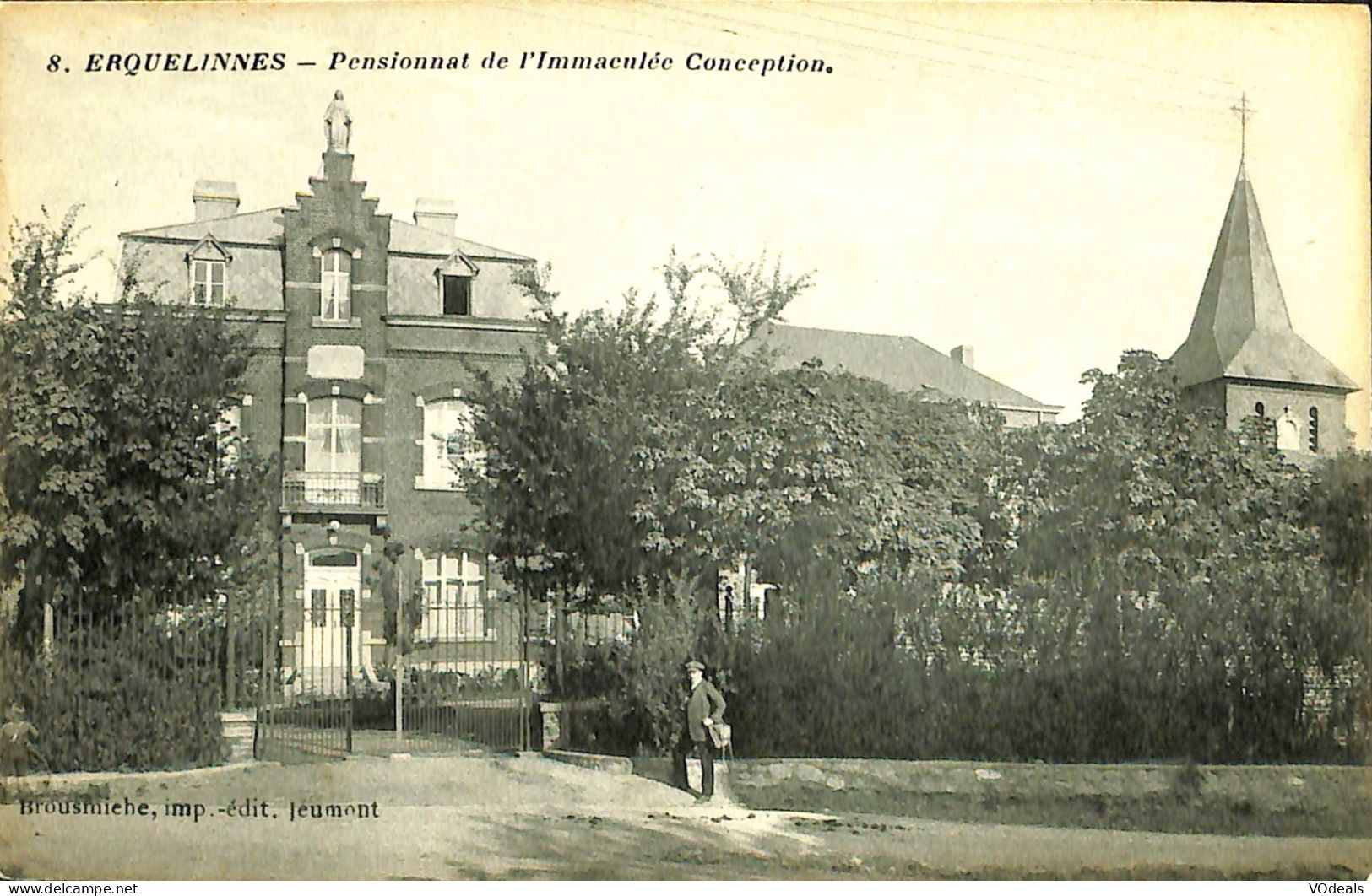 Belgique - Hainaut - Erquelinnes - Pensionnat De L'Immaculée Conception - Erquelinnes