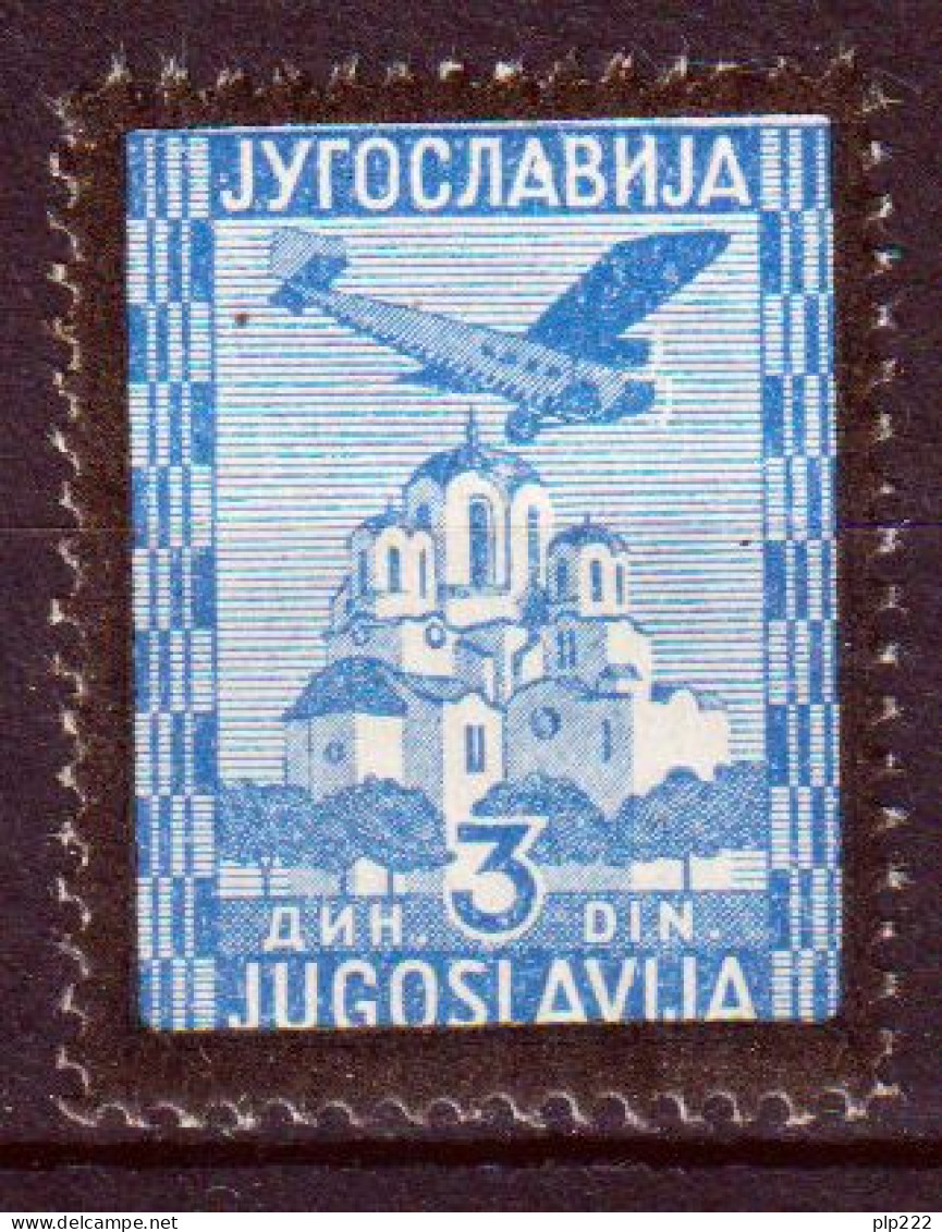 Jugoslavia 1935 Unif.A6 **/MNH VF/F - Aéreo