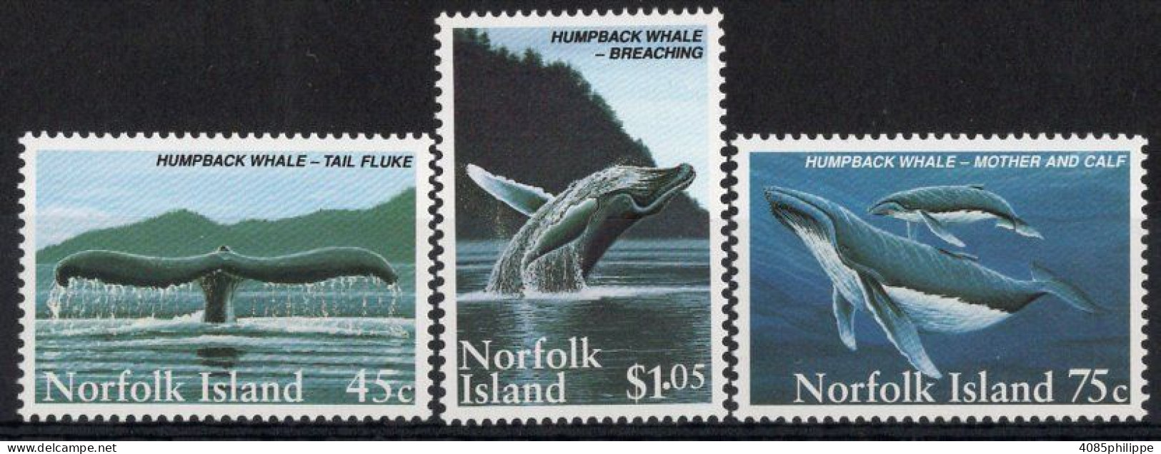 NORFOLK  Timbres-Poste N°571** à 573** Neufs Sans Charnières TB Cote : 7€50 - Norfolk Island