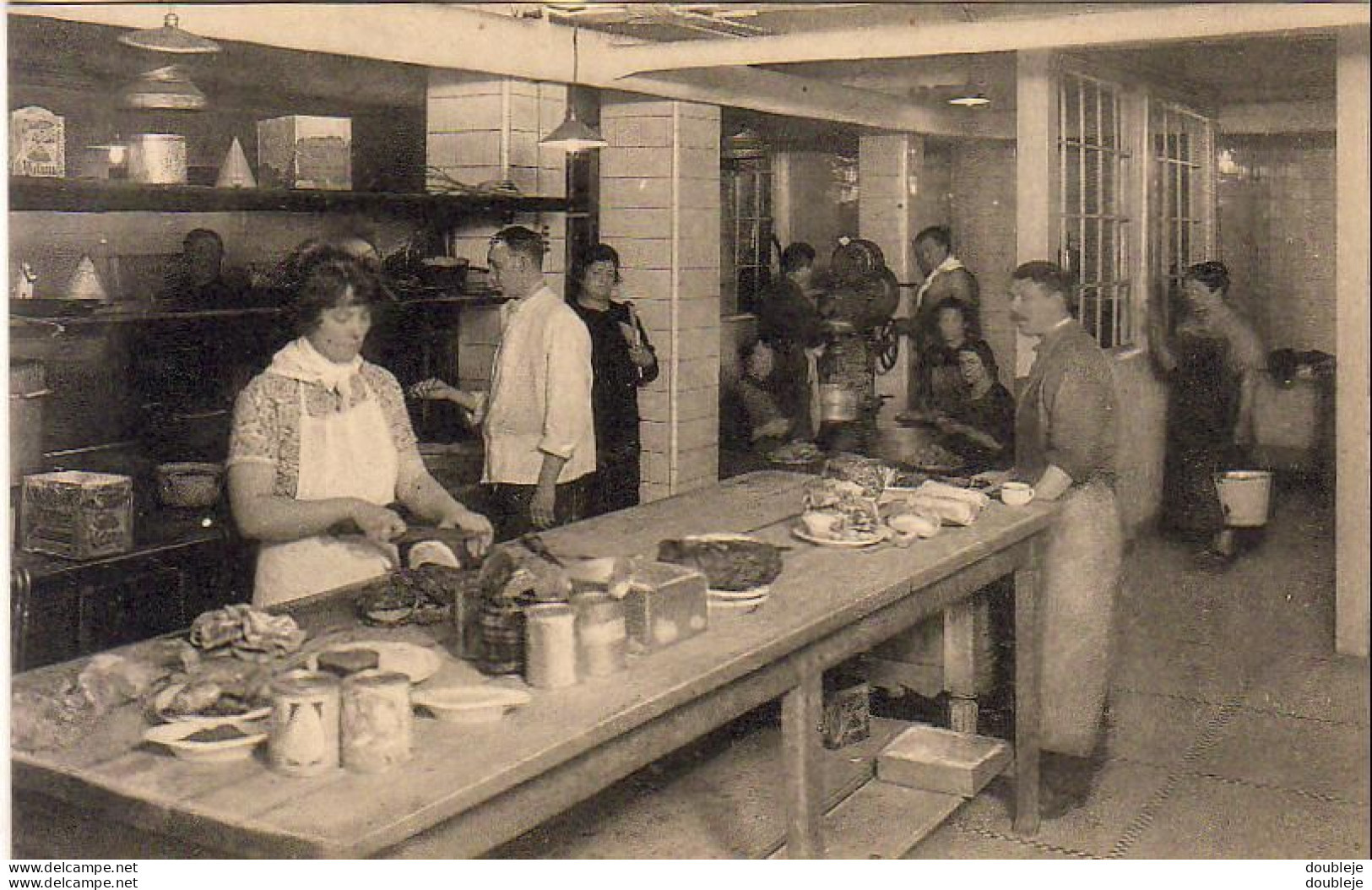 BELGIQUE    BRUXELLES  MAISON DES HUIT HEURES Du Syndicat Des Ch.P.T.T.M   Les Cuisines - Gewerkschaften