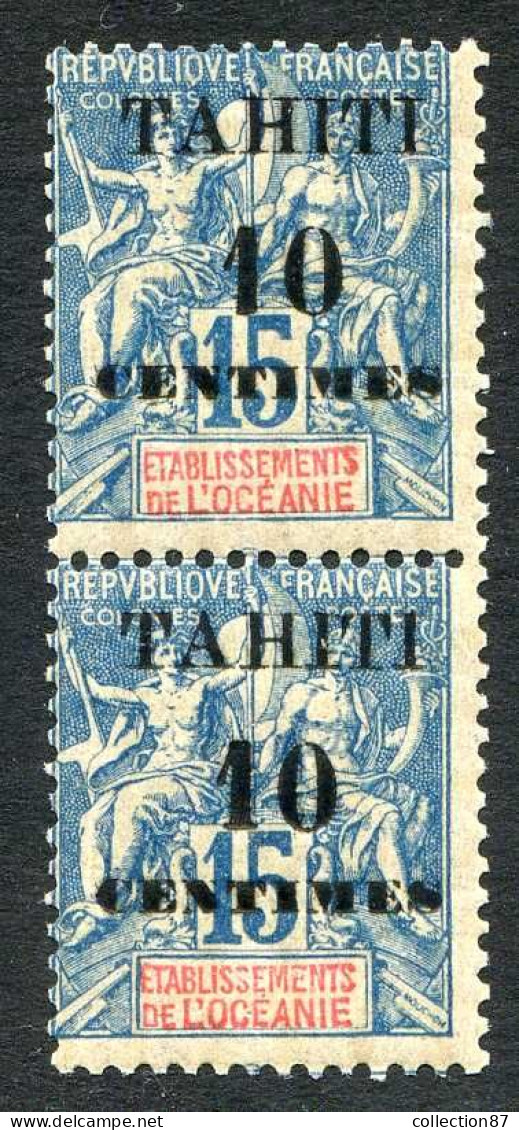 Réf 080 > TAHITI < N° 33 * * Surcharge Recto Verso < Neuf Luxe -- MNH * * --- > Cat 300 € - Ungebraucht