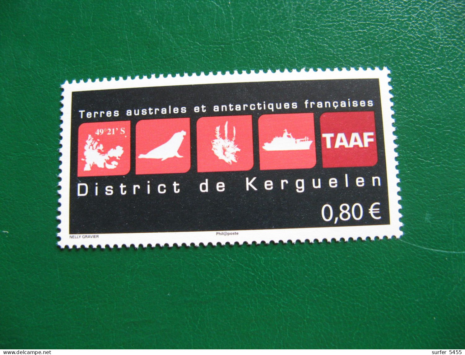 TAAF YVERT POSTE ORDINAIRE N° 788 - TIMBRE NEUF** LUXE - MNH - FACIALE 0,80 EURO - Neufs