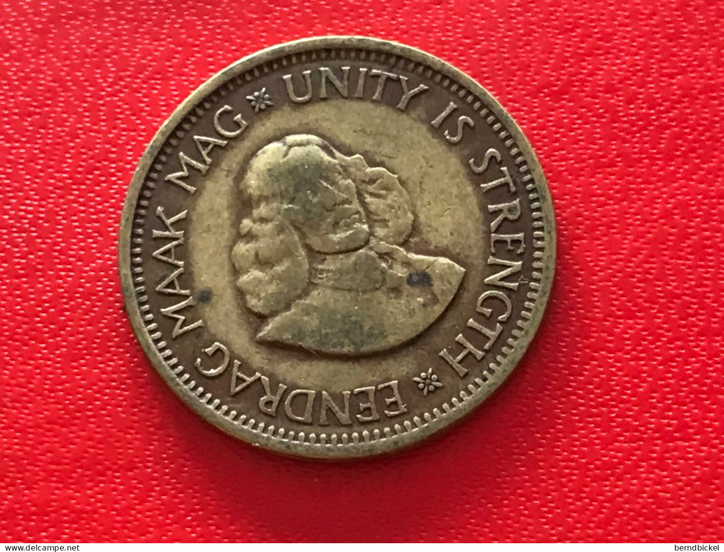 Münze Münzen Umlaufmünze Südafrika 1/2 Cent 1963 - Afrique Du Sud