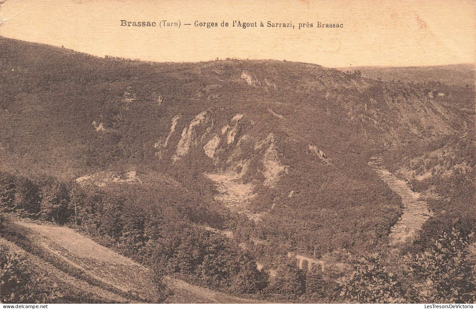 FRANCE - Brassac - Gorges De L'Agout à Sarrazi Près Brassac - Carte Postale Ancienne - Brassac