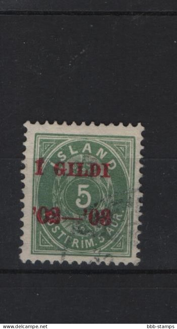 Island Michel Cat.No. Used 26B (1) - Gebraucht