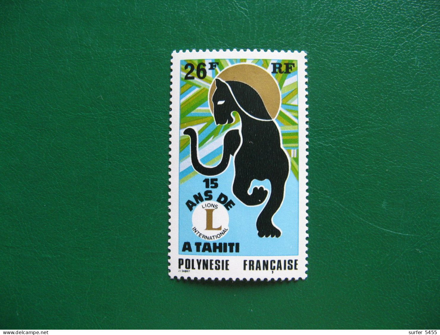 POLYNESIE YVERT POSTE ORDINAIRE N° 104 TIMBRE NEUF** LUXE - MNH - COTE 11,70 E - Nuovi