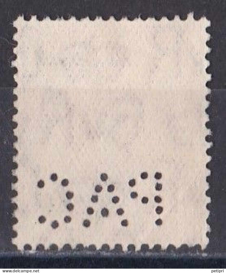 Grande Bretagne - 1911 - 1935 -  George  V  -  Y&T N °  188  Perforé  PAC - Perfins