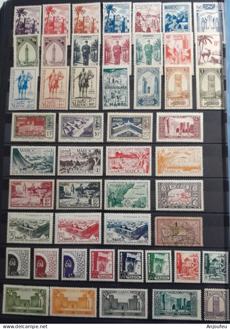 Lot 50 Timbres Neufs Maroc  MNH - Unused Stamps