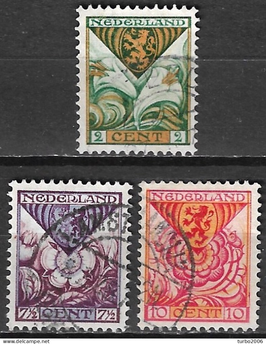 1925 Kinderzegels Gestempelde Serie NVPH 166 / 168 - Used Stamps