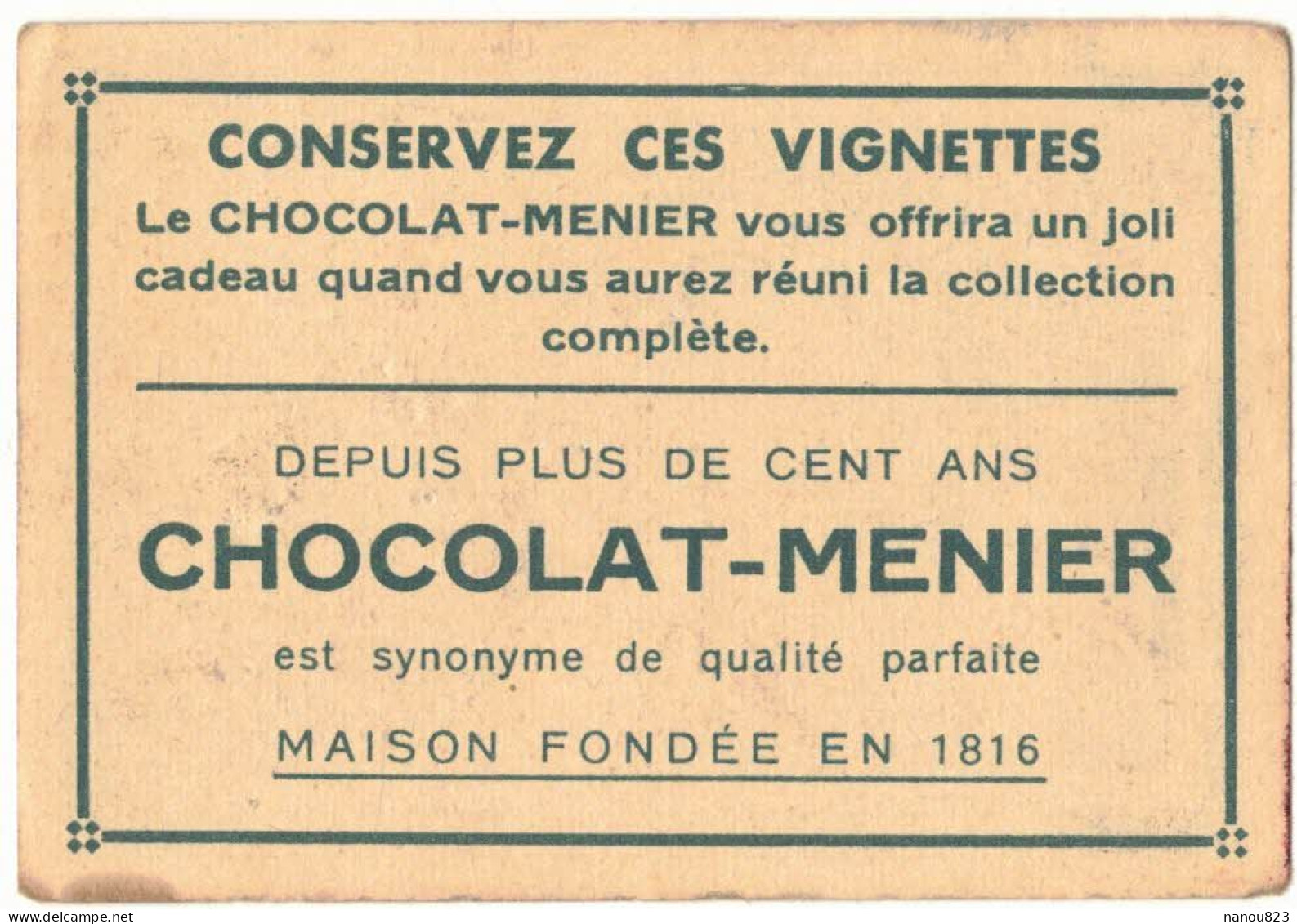 IMAGE CHROMO CHOCOLAT MENIER VIGNETTES 172 ITALIE OMBRIE BASILIQUE D'ASSISE EDIFICE RELIGIEUX GOTHIQUE RELIGION CROYANCE - Menier