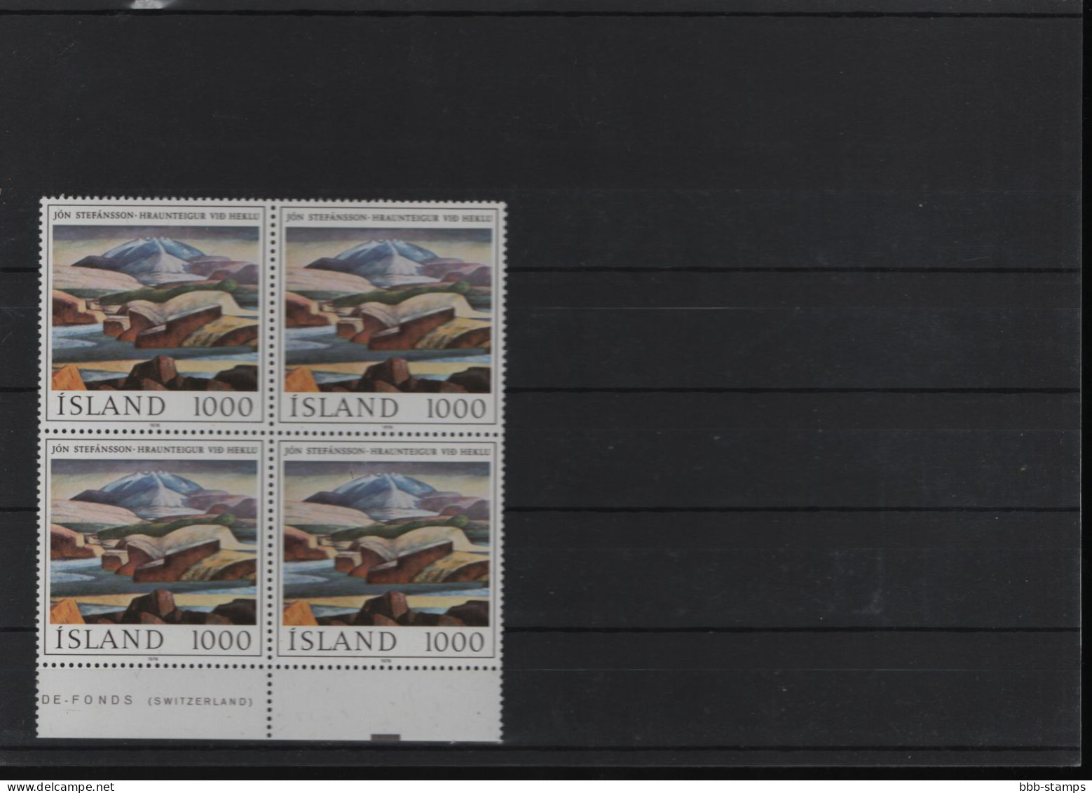Island Michel Cat.No. Mnh/** 535 Bloc Of Four - Unused Stamps