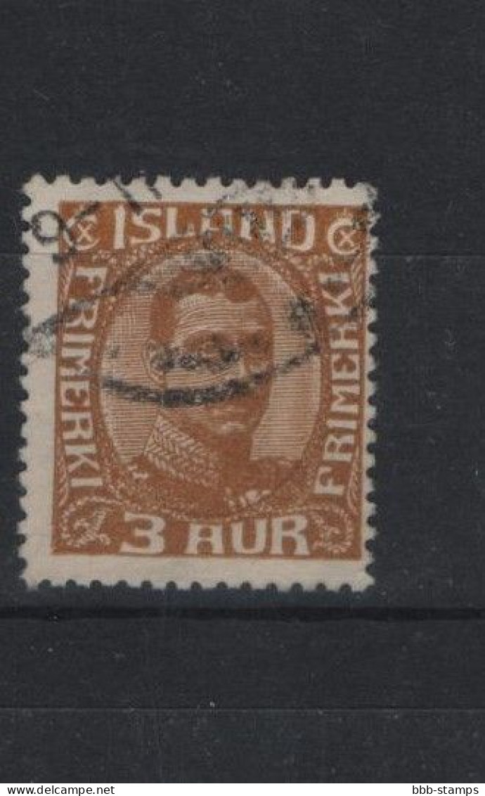 Island Michel Cat.No. Used 84 (2) - Gebraucht