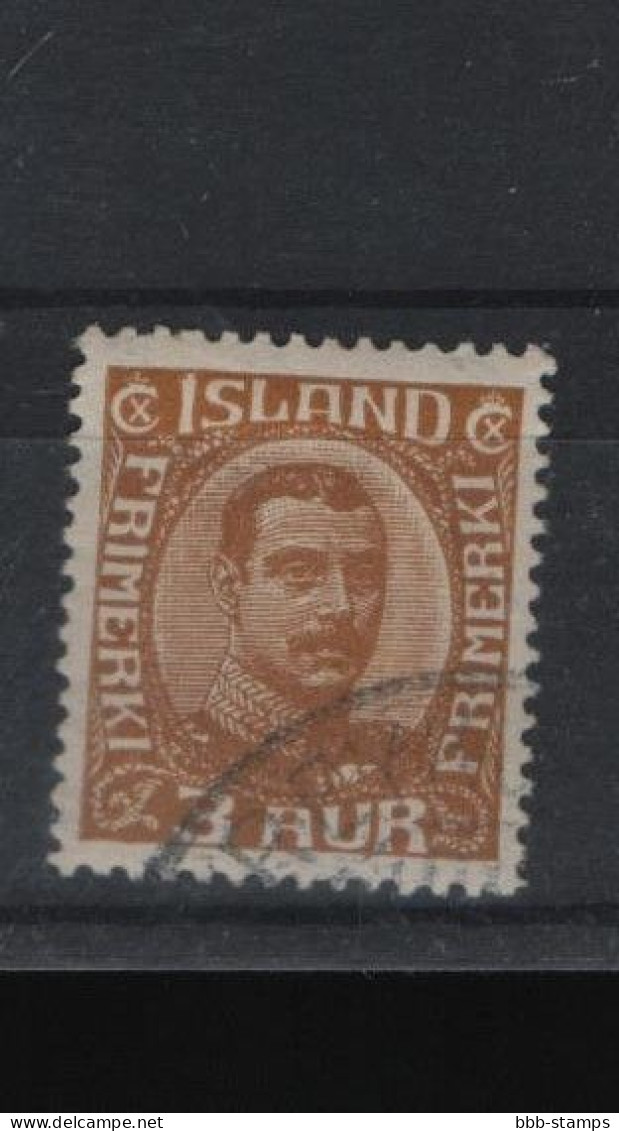 Island Michel Cat.No. Used 84 (5) - Oblitérés