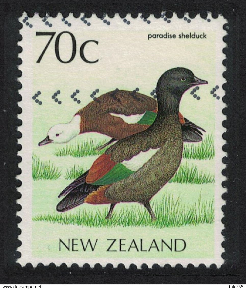 New Zealand Paradise Shelduck Bird 1988 Canc SG#1466 - Used Stamps