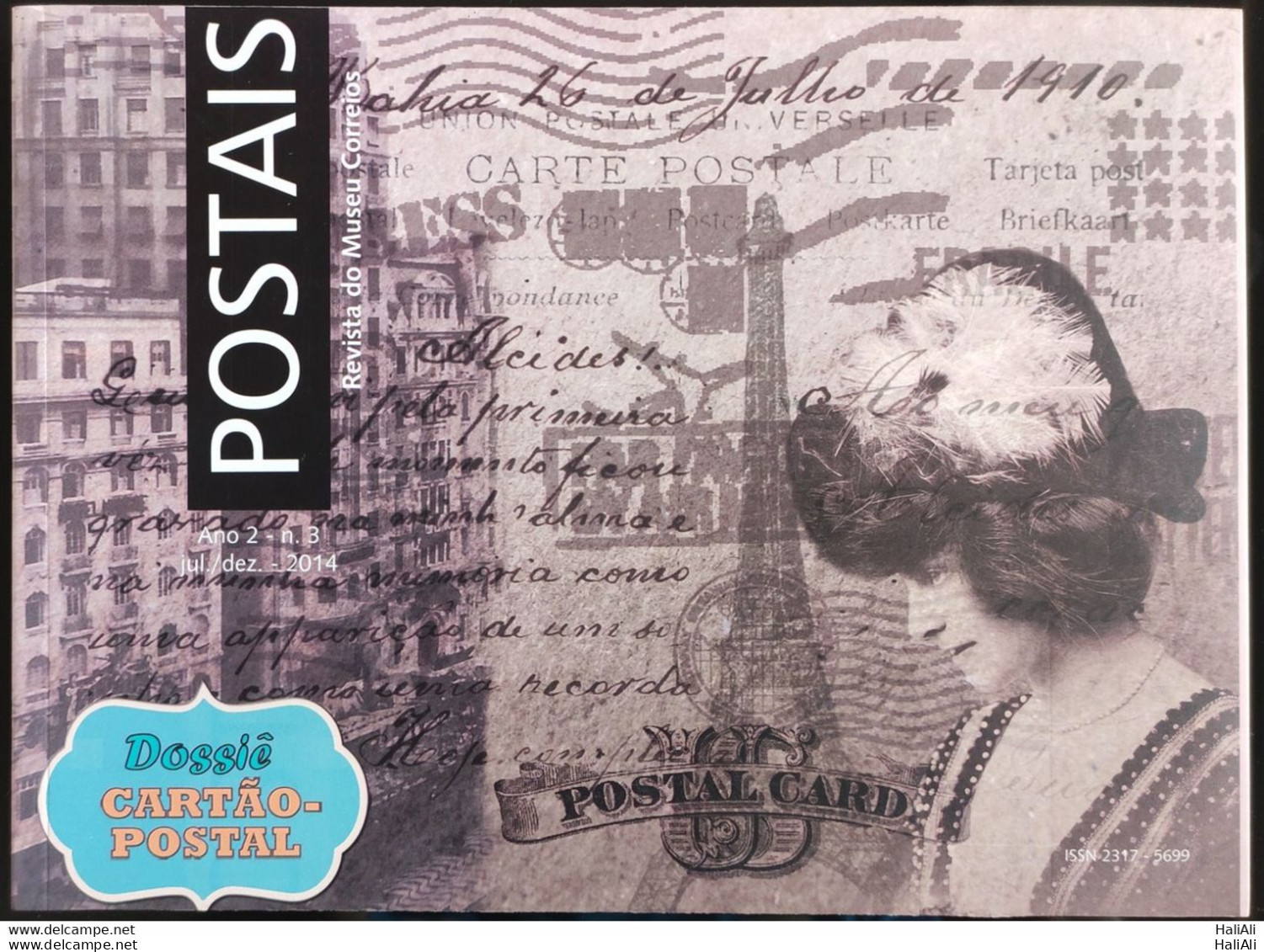 Magazine Stamps Revista Postais Year 2 Vol 3 2014 - Other & Unclassified