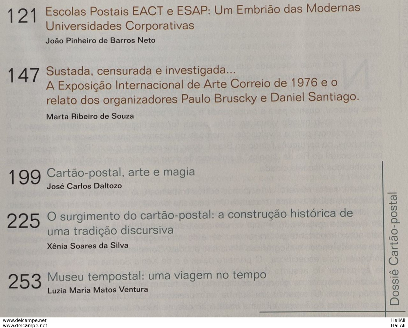 Magazine Stamps Revista Postais Year 2 Vol 3 2014 - Otros & Sin Clasificación