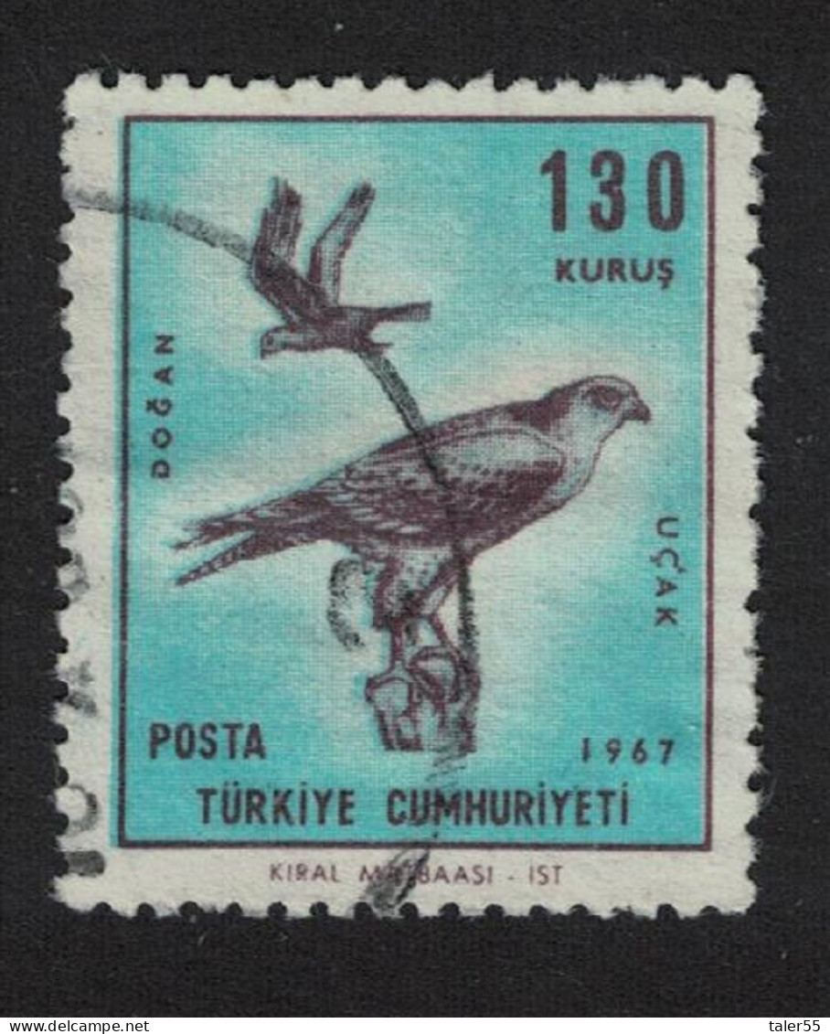 Turkey Pallid Harrier Bird 1967 Canc SG#2208 - Used Stamps