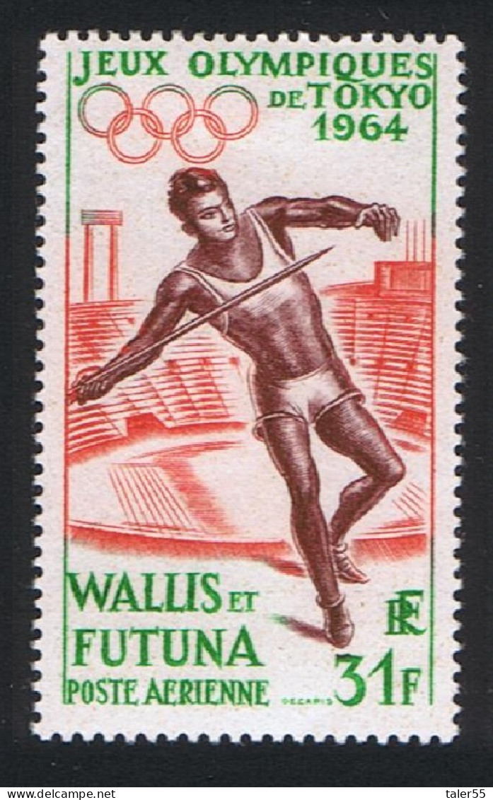 Wallis And Futuna Olympic Games Tokyo Airmail 1964 MNH SG#185 Sc#C19 - Ungebraucht