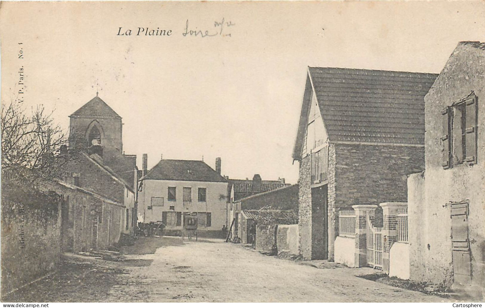 CPA 44 Loire Atlantique > La-Plaine-sur-Mer Route De Pornic 1905 - La-Plaine-sur-Mer