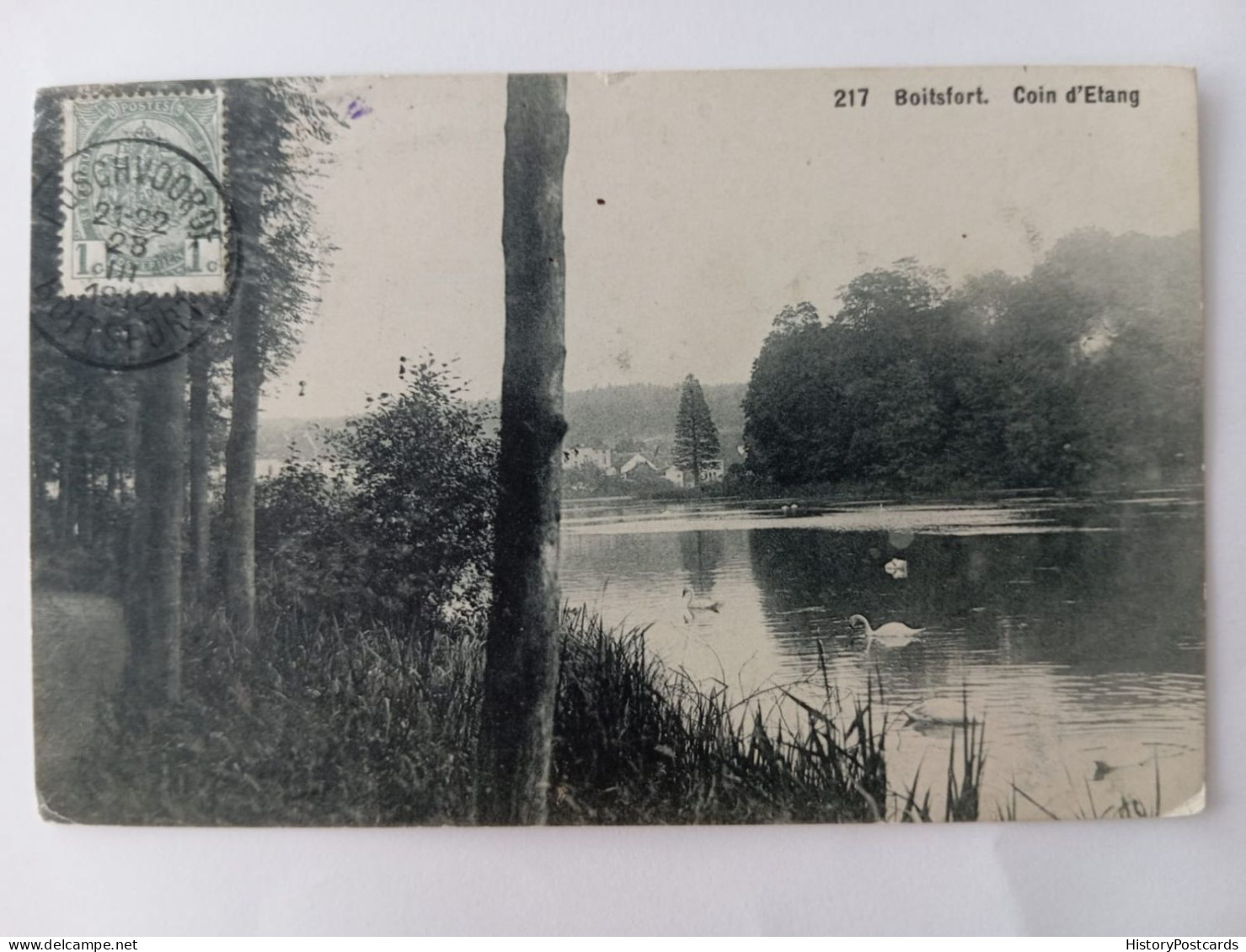 Boitsfort, Coin D'Etang, Boschvoorde, 1912 - Watermaal-Bosvoorde - Watermael-Boitsfort