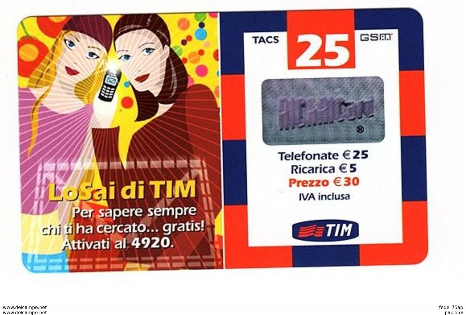 Lo SAI Di TIM Tacks 25 - Pubbliche Ordinarie