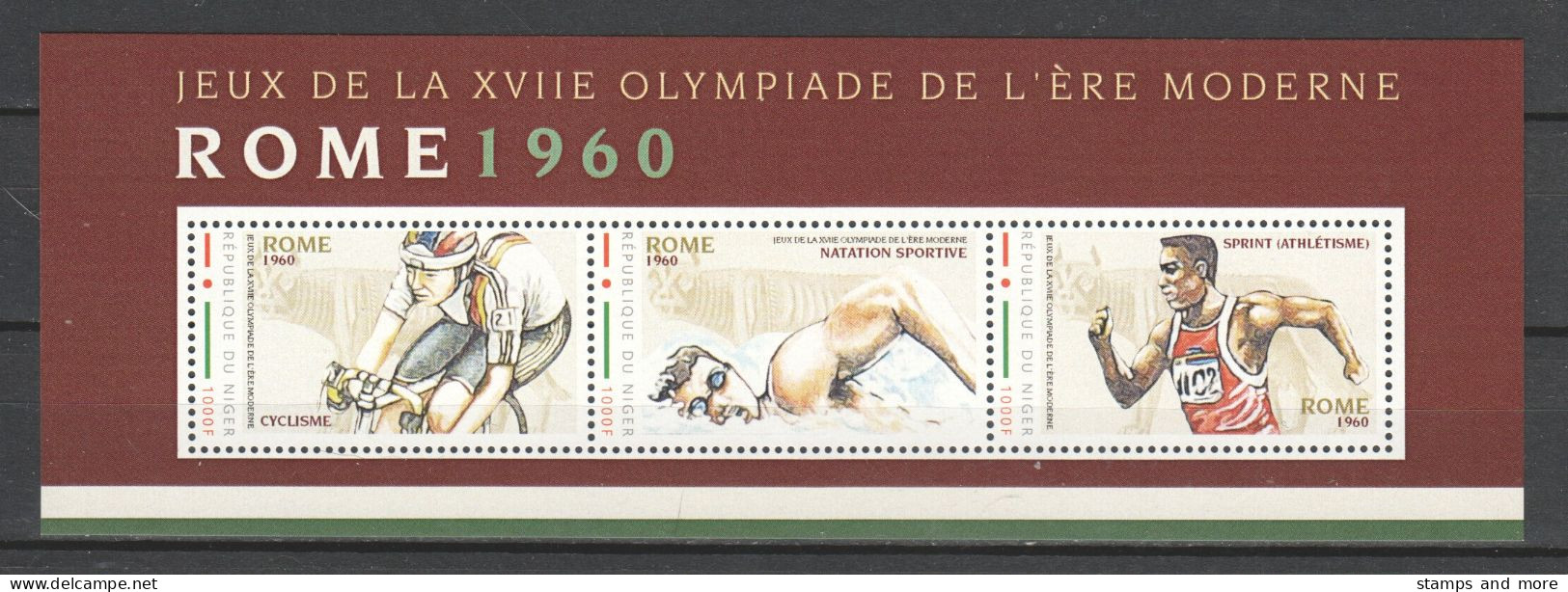 Nigeria - MNH Set Of 2 Sheets SUMMER OLYMPICS ROME 1960 - Summer 1960: Rome